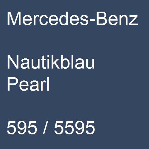 Mercedes-Benz, Nautikblau Pearl, 595 / 5595.